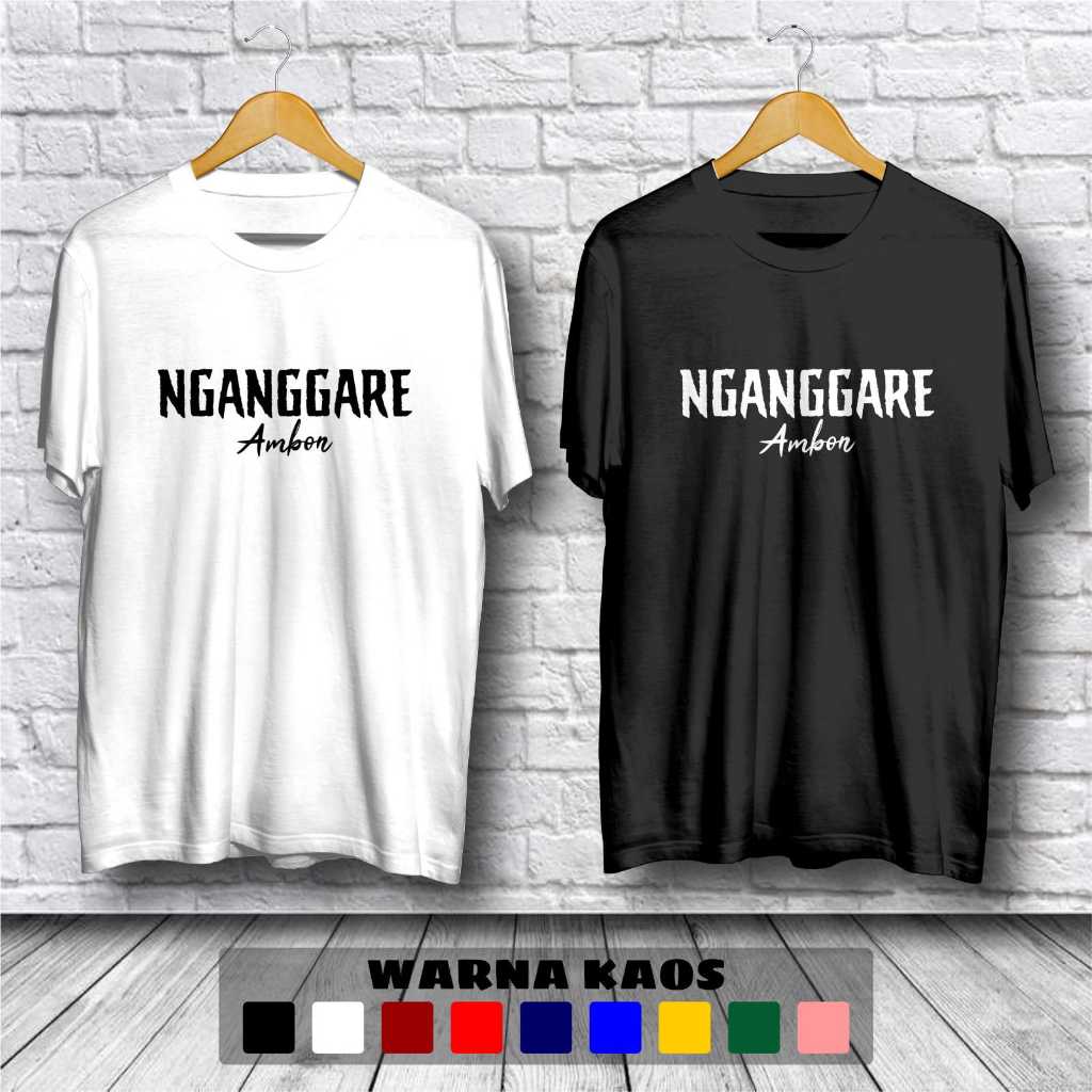 Kaos Baju Nganggare Ambon Baju Distro