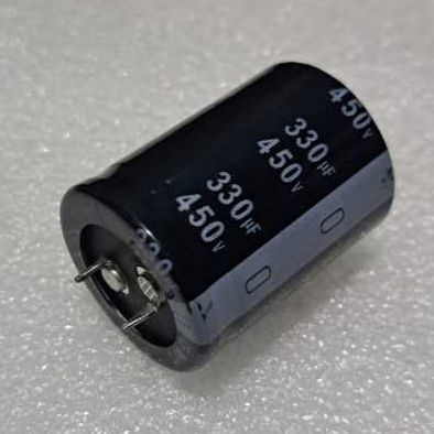 (1pcs) Kapasitor Elko/elco 330uf 450volt Capasitor 330 uF 450 Volt