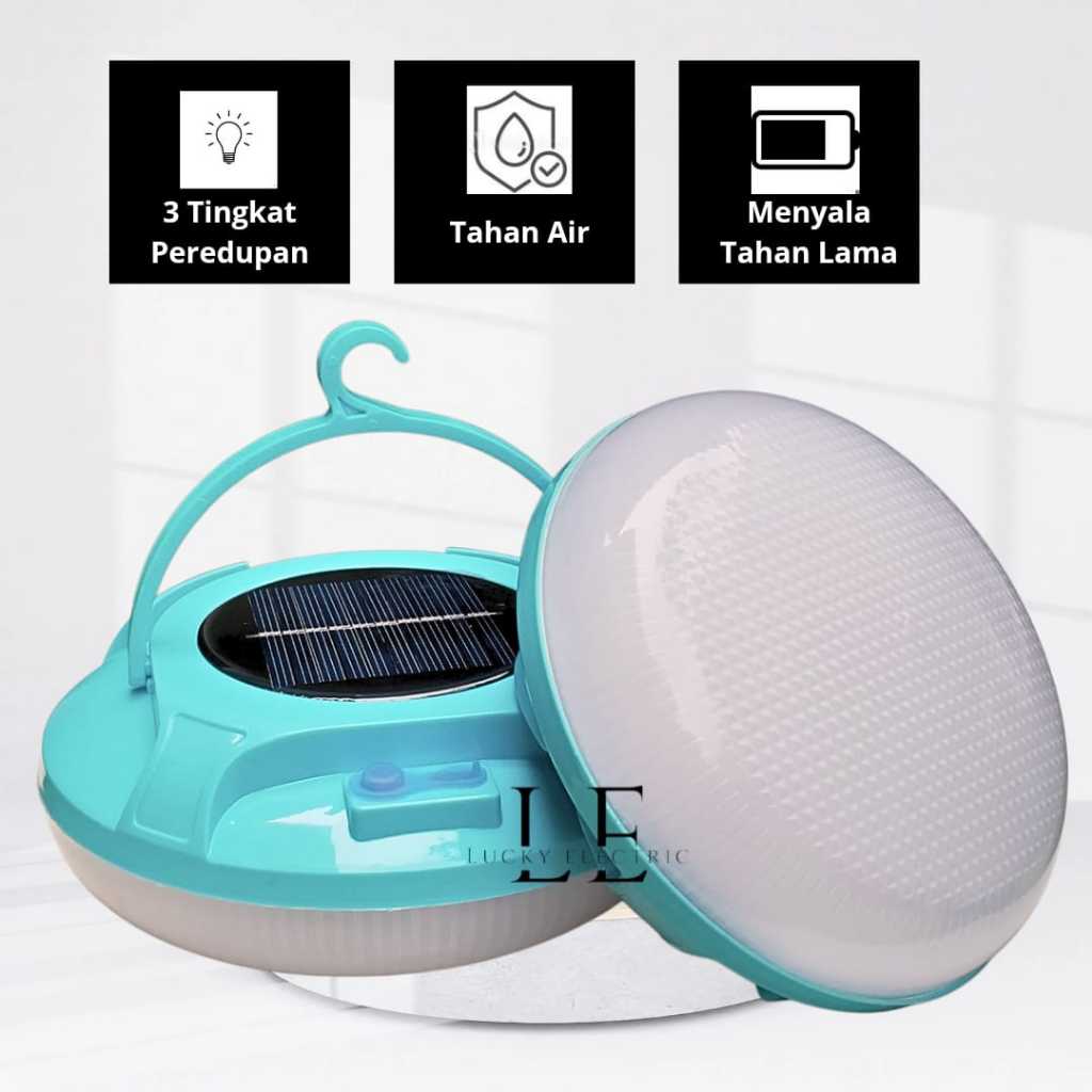 LAMPU EMERGENCY TAHAN LAMA / LAMPU MODEL UFO EMERGENCY TENAGA SURYA / LAMPU TENDA / LAMPU TAHAN AIR