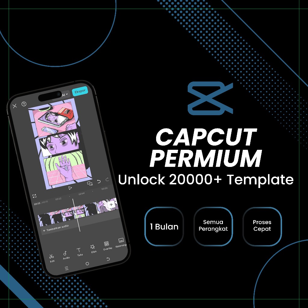 Template CAPCUT premium 20000+