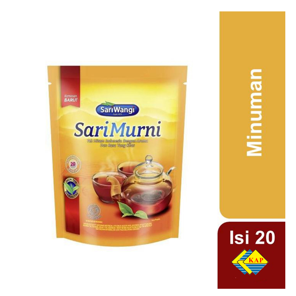Teh SariWangi SariMurni Teh Kantong Bundar isi 20