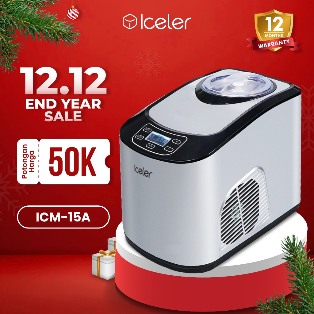 Iceler Ice Cream Maker / Mesin Pembuat Es krim dan Gelato