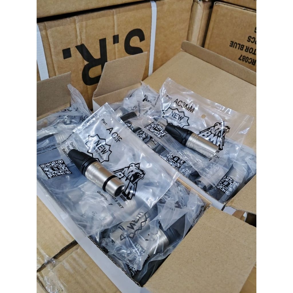 40SET ( 40PCS JACK CANON AC3MM BMA + 40PCS COVER CANON AC3F BMA ) 40PCS JACK CANON AC3MM BMA / COVER
