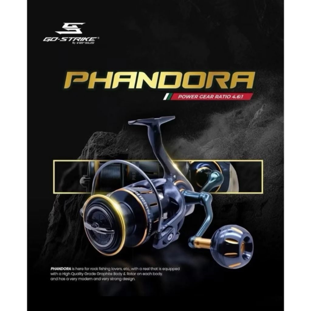Reel Spinning Versus Phandora 8000PG