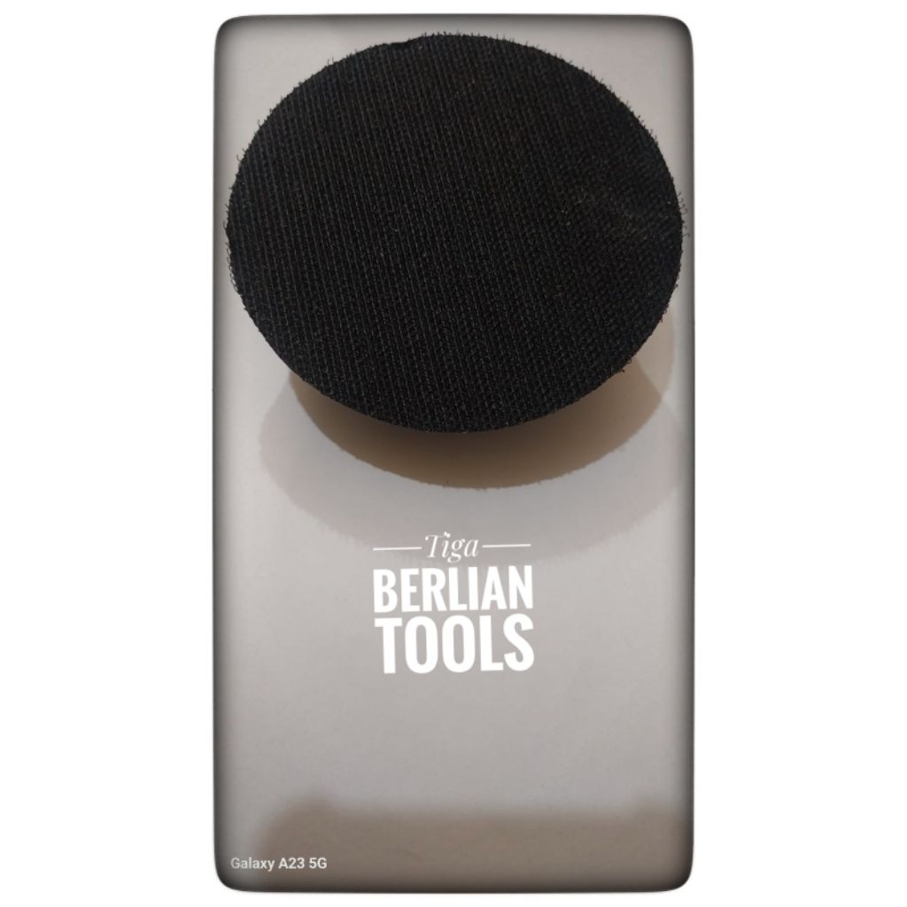 Tatakan Amplas Bulat Halus 4" / Piringan Amplas Gerinda 4"