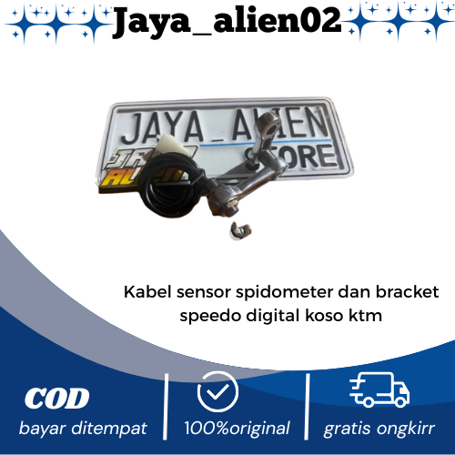 Kabel sensor spidometer speedo dan bracket speedo digital koso ktm babon zx100 ducati gpx original