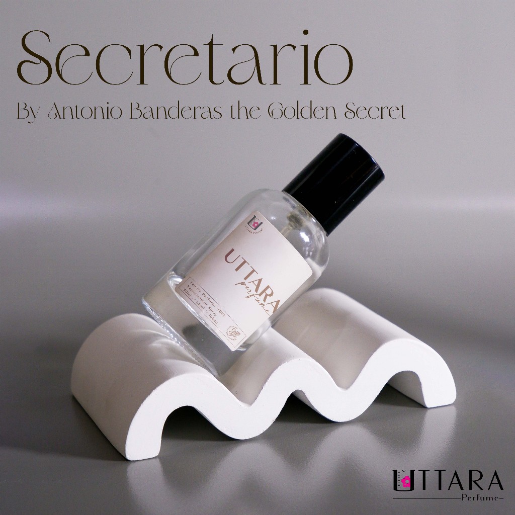 Parfum SECRETARIO 30ml / 50ml / 100ml Uttara Parfum Refill ( THE GOLDEN SECRET )