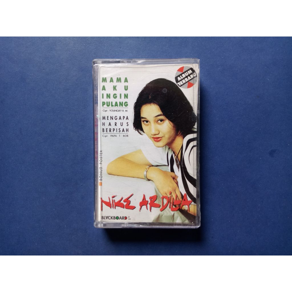Kaset Pita Nike Ardilla Album Mama Aku Ingin Pulang Prod BLACKBOARD Ind