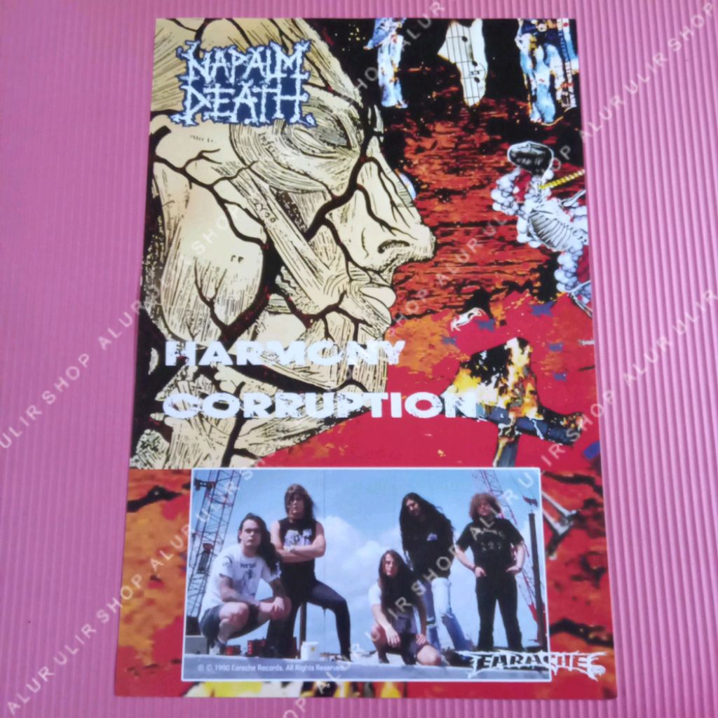 Napalm Death - Harmony POSTER Ukuran 31x47 cm