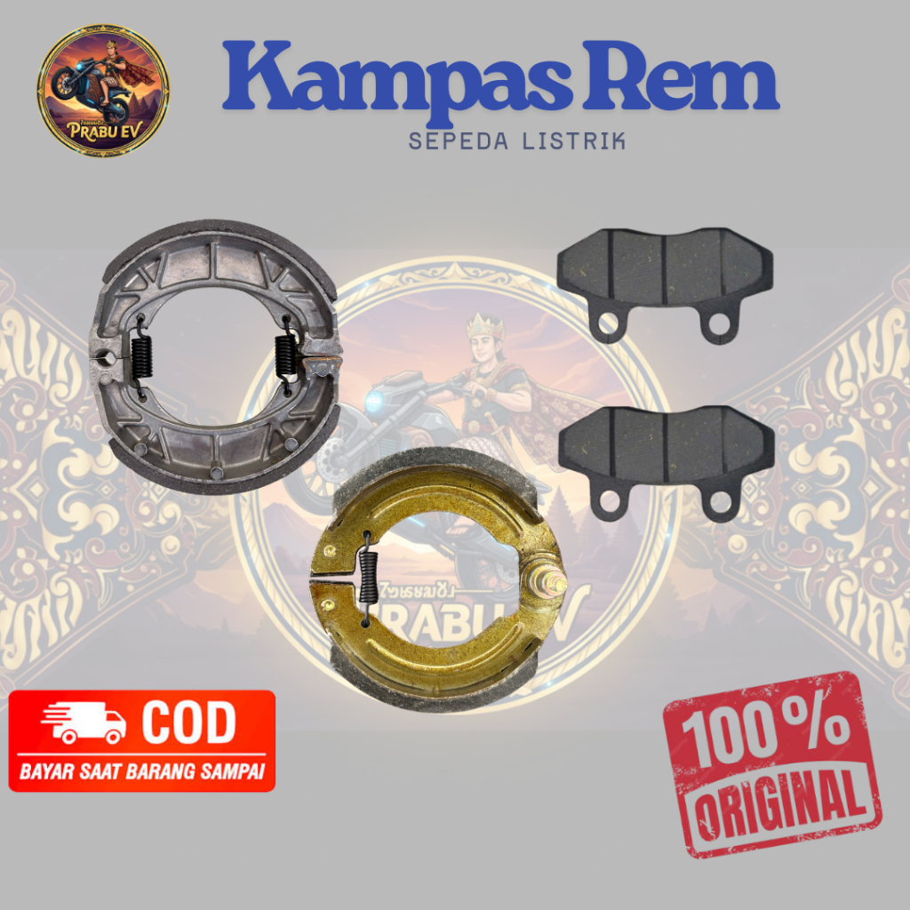 KAMPAS REM / FRONT BRAKE SET SEPEDA LISTRIK & MOTOR LISTRIK