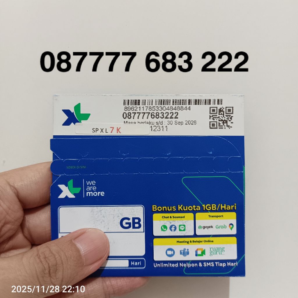 NOMOR CANTIK XL Kwartet