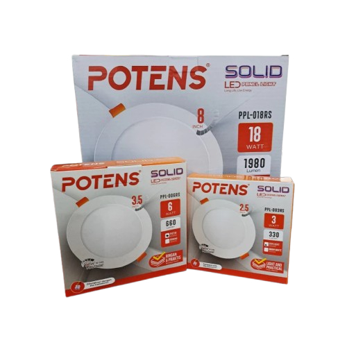 IB PANEL POTENS SOLID/LAMPU LED IB PANEL/LED PANEL LIGHT 3W 6W 9W 18W LOW VOLTAGE