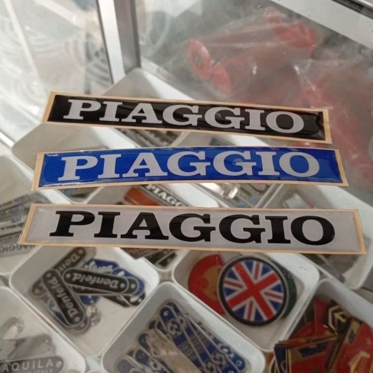 Stiker Resin jok  Piaggio vespa pxmk spartan