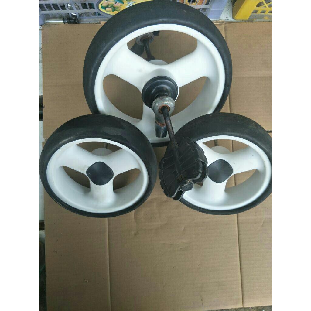 roda sepeda roda 3 bekas copotan