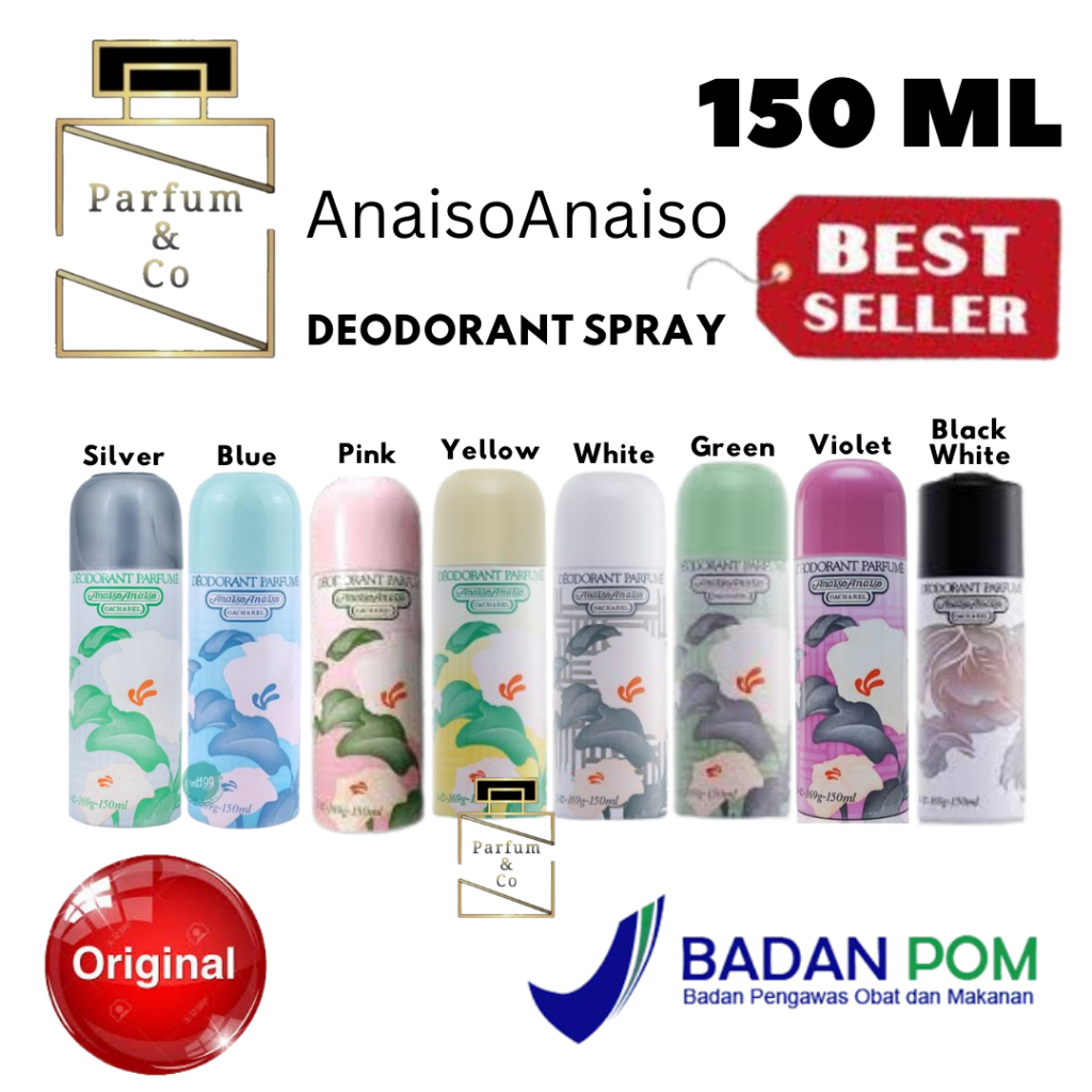 ANAISO ANAISO  Parfum Deodorant Spray 150 ml Original