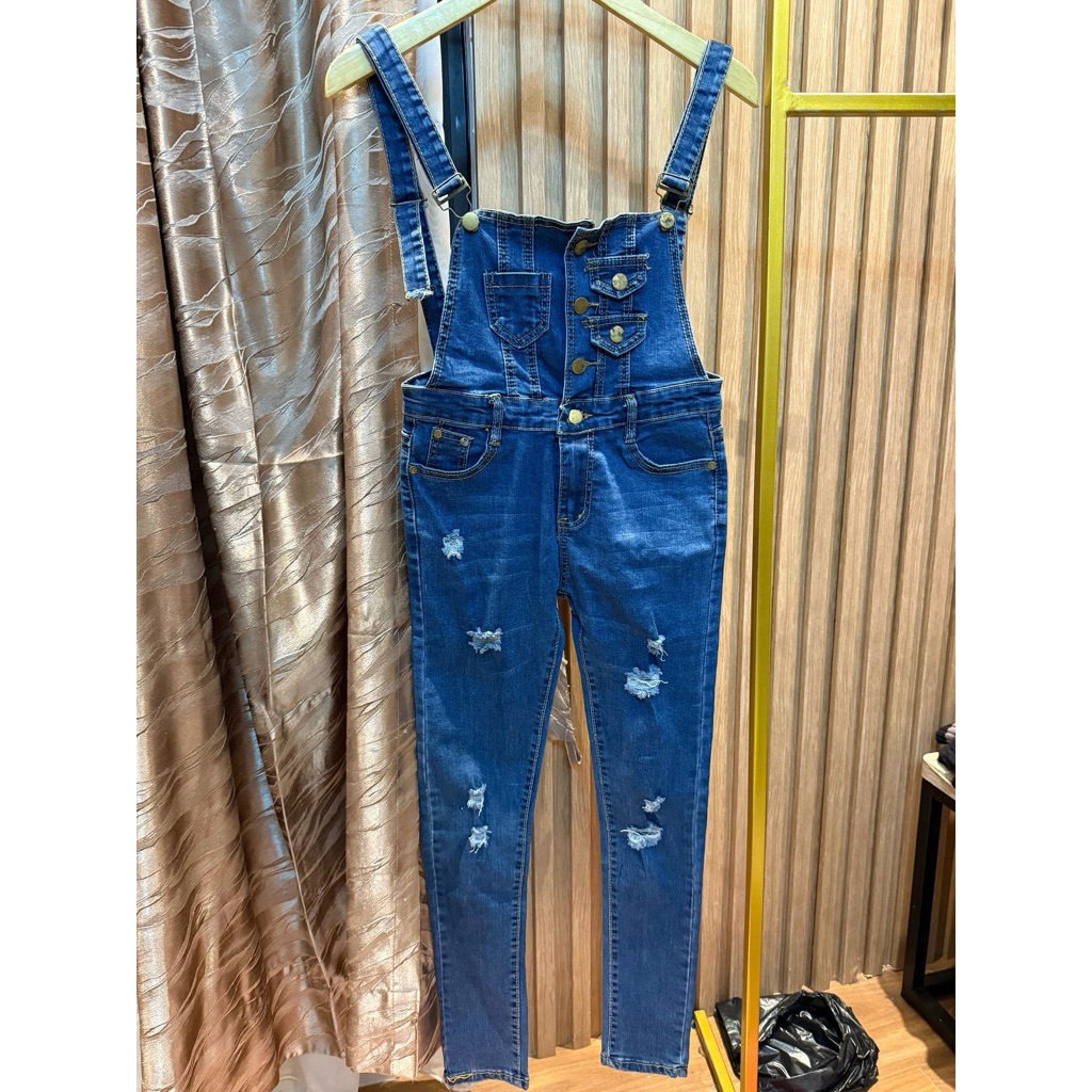 Celana jeans kodok wanita import