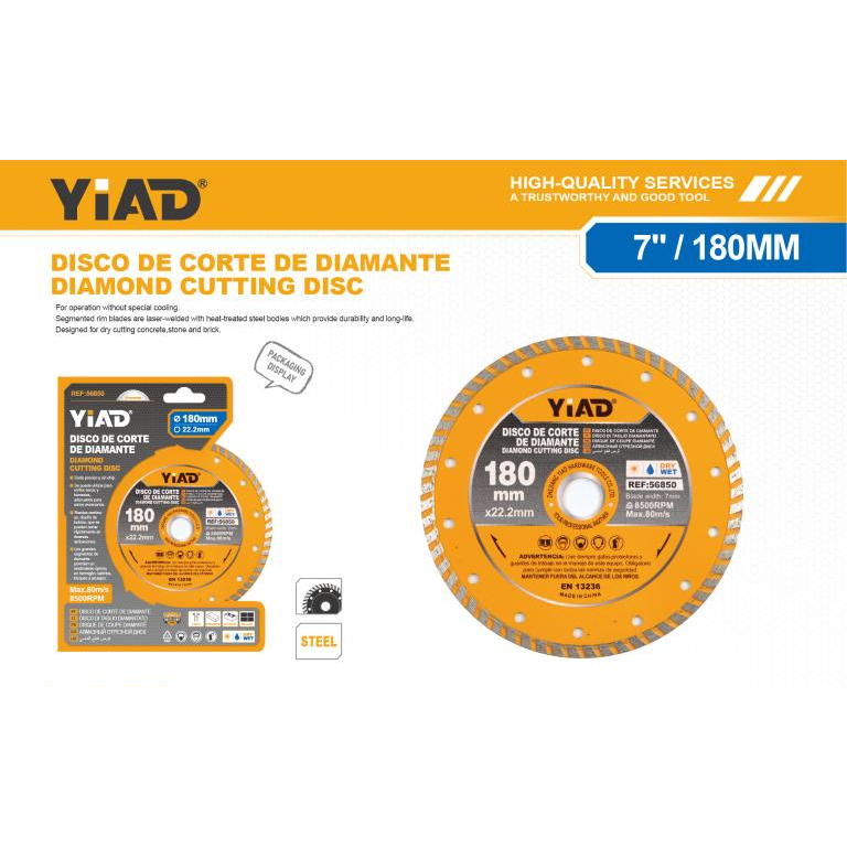 YIAD Mata Potong Kaca / Diamond Cutting Disc / Pisau Potong Kaca Batu Alam Akik / Pisau Bevel Diamon