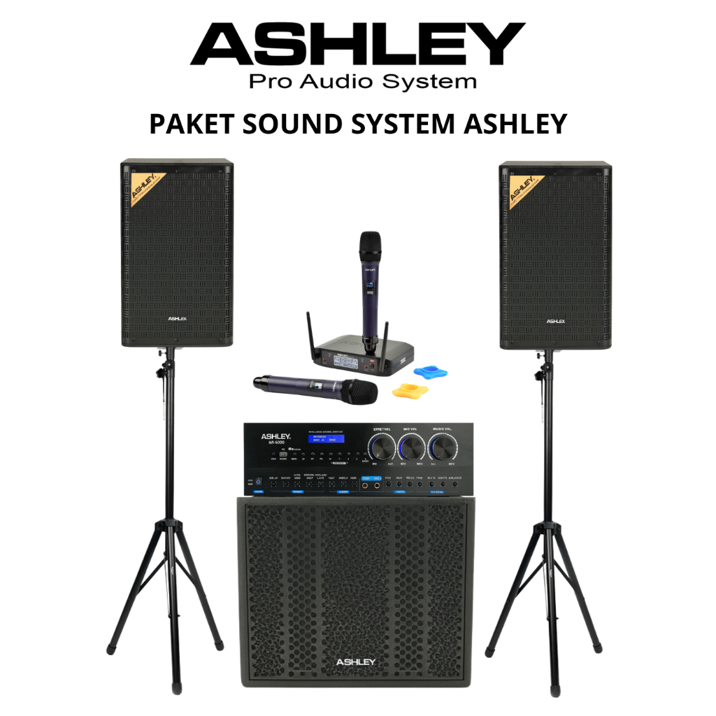 PAKET SOUND SYSTEM ASHLEY 2000 WATT