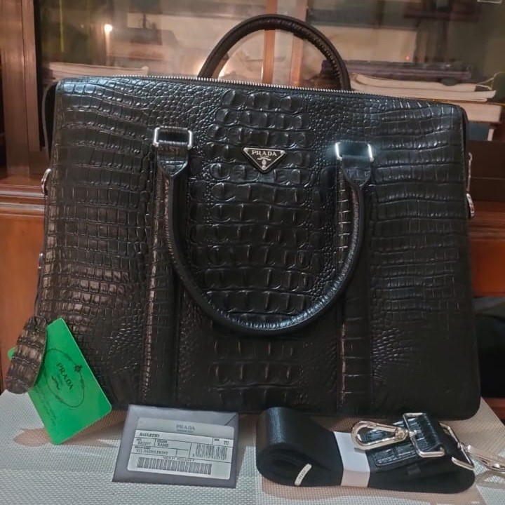 Prada Milano Bag Bauletto | Tas Kulit [Belum Pernah Dipakai] Bisa Nego