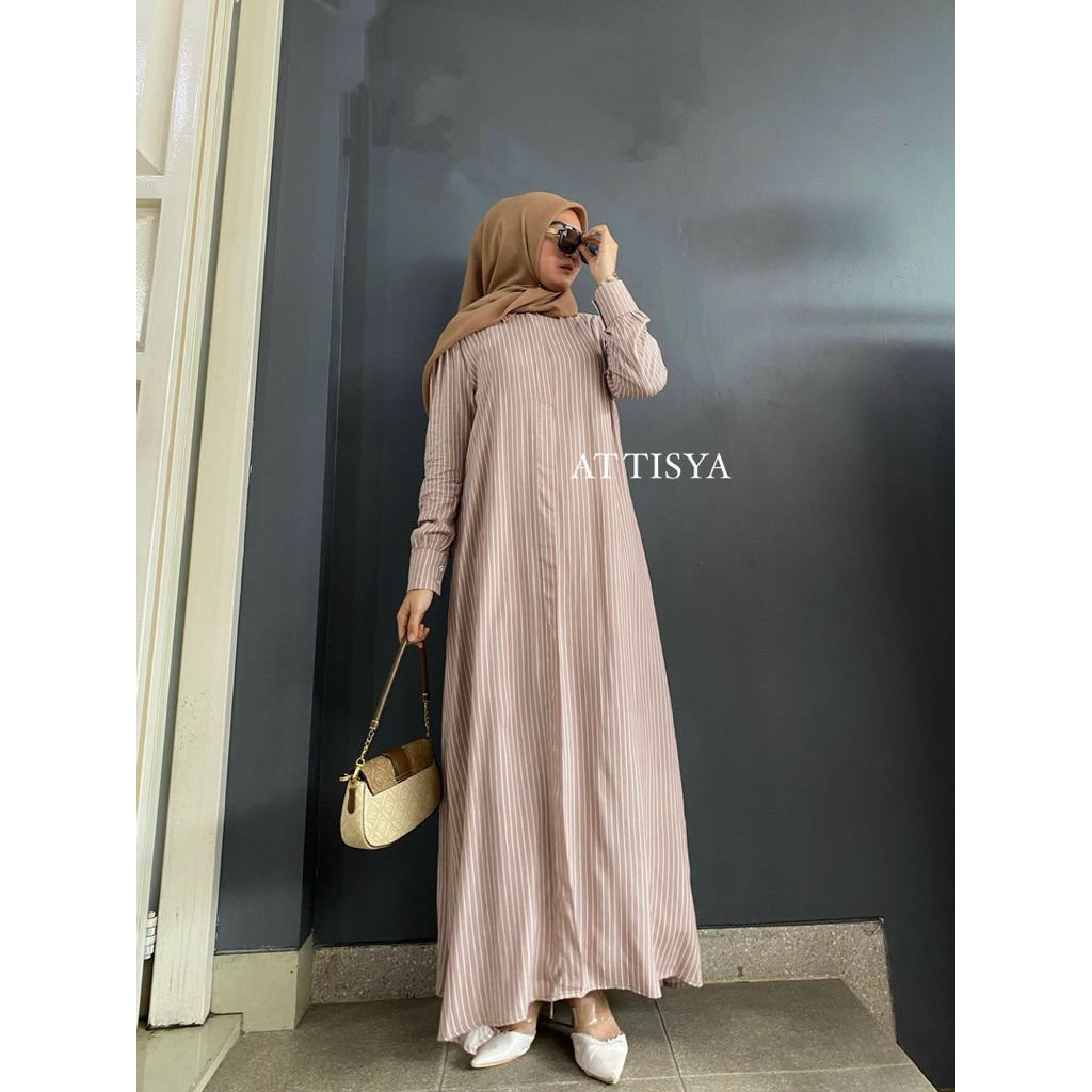 Attisyabutik - ELISHA DRESS /Dress Rayon premium
