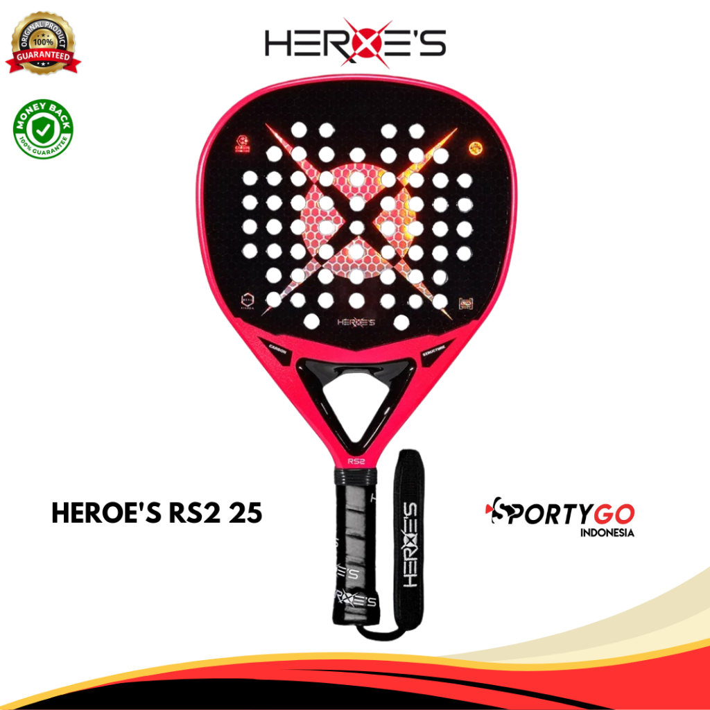 Padel Racket HEROE'S RS2 25 | Raket Padel Heroes