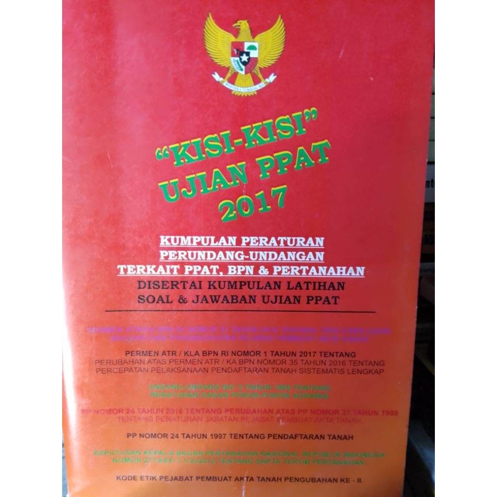 Kisi Kisi Ujian Ppat