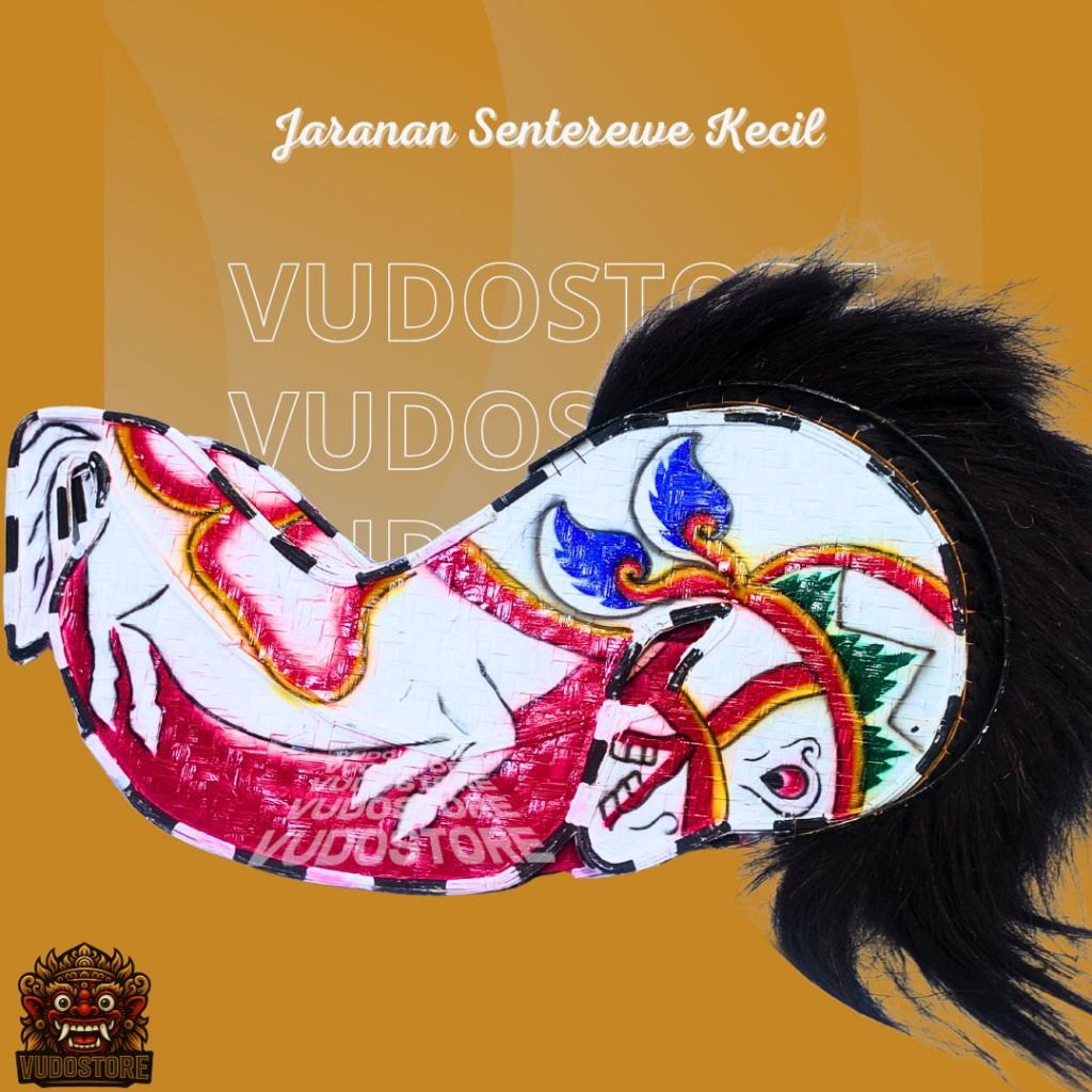 Vudostore Jaranan Tari Senterewe Kecil Kokoh Siap Pentas