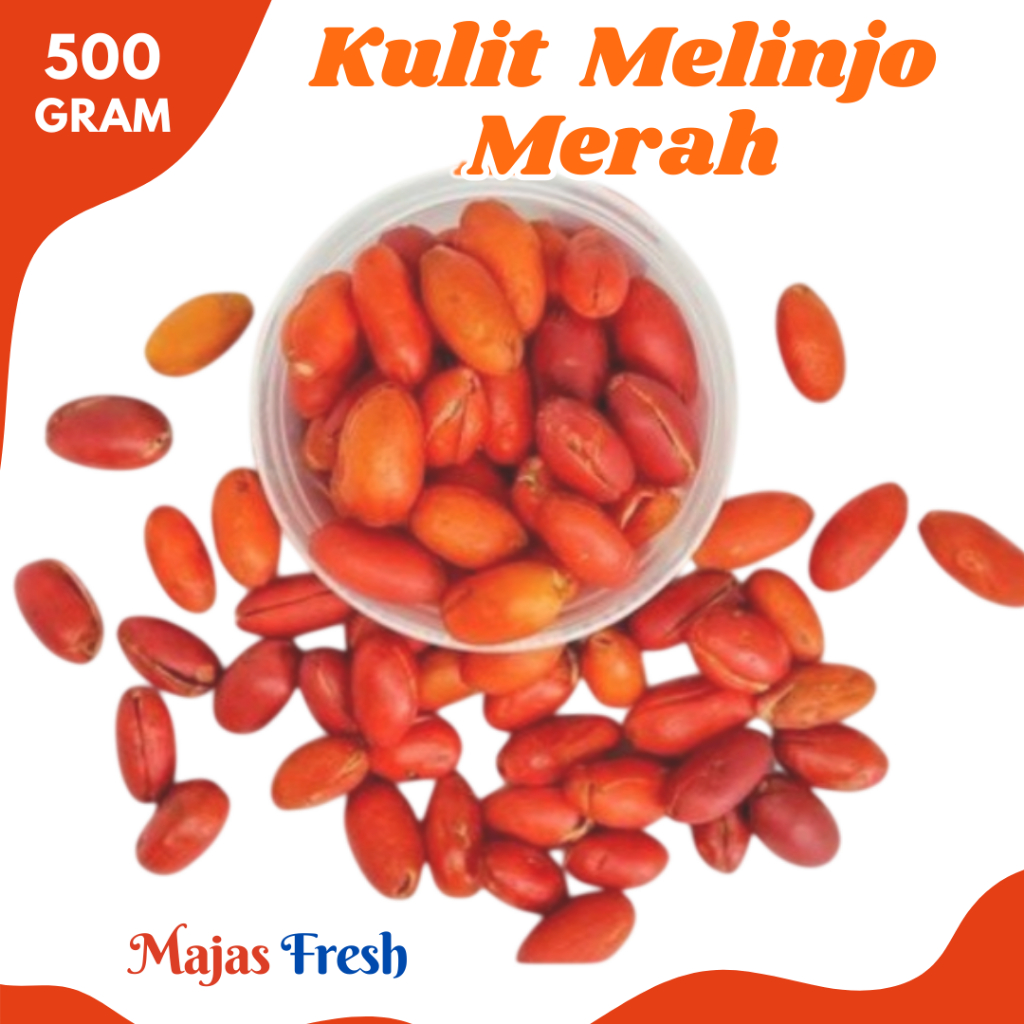KULIT MELINJO Merah Segar - Sayur Kulit Tangkil Melinjo Merah Fresh | 500gr [ Harga Per 0,5 Kg ]