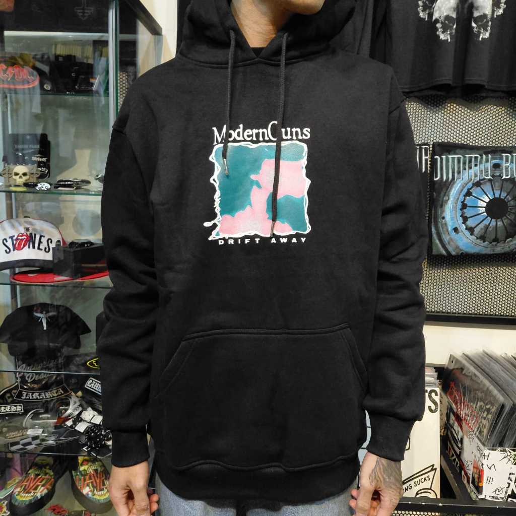 Hoodie Band Official MODERN GUNS - DRIFT AWAY Original