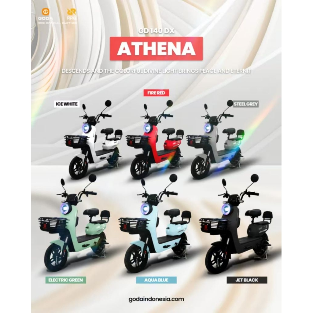 Goda - sepeda listrik Goda 140 DL ATHENA 550 WATT