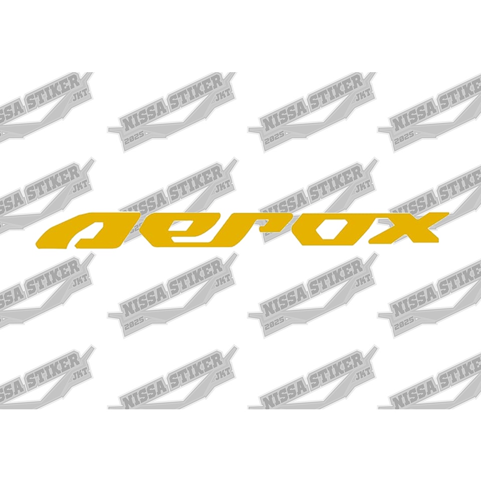 stiker cutting motor aerox sticker bagus