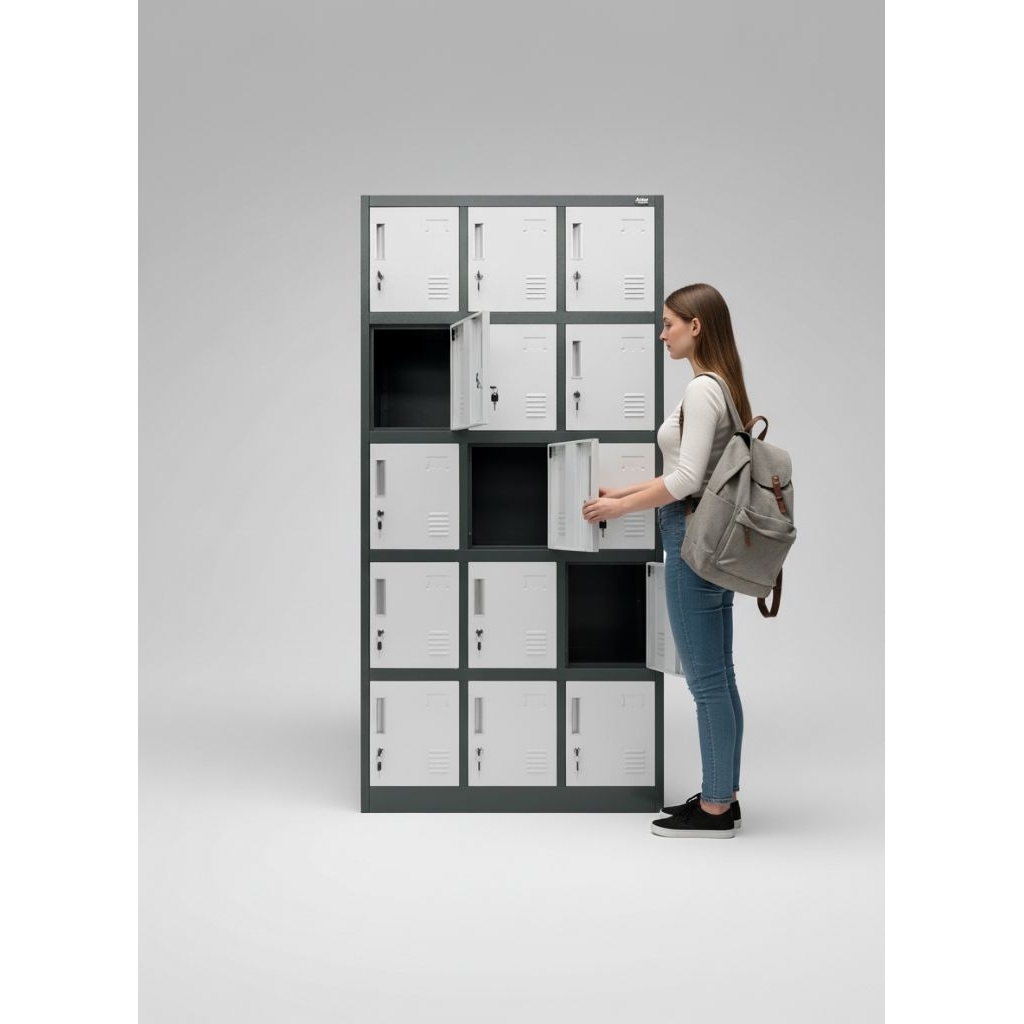 LEMARI ARSIP / LOKER KARYAWAN / LOKER 15 PINTN