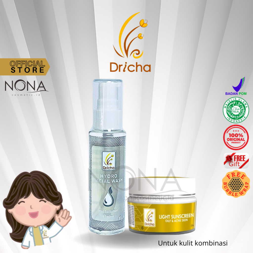 BUNDLING DRICHA LIGHT SUNSCREEN +  HYDRO FW