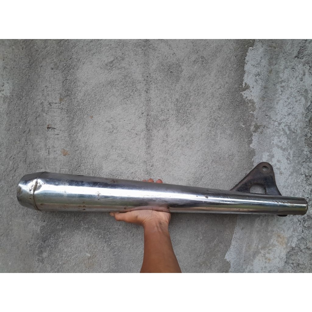 Knalpot honda gl 100 gl 125 original bahan