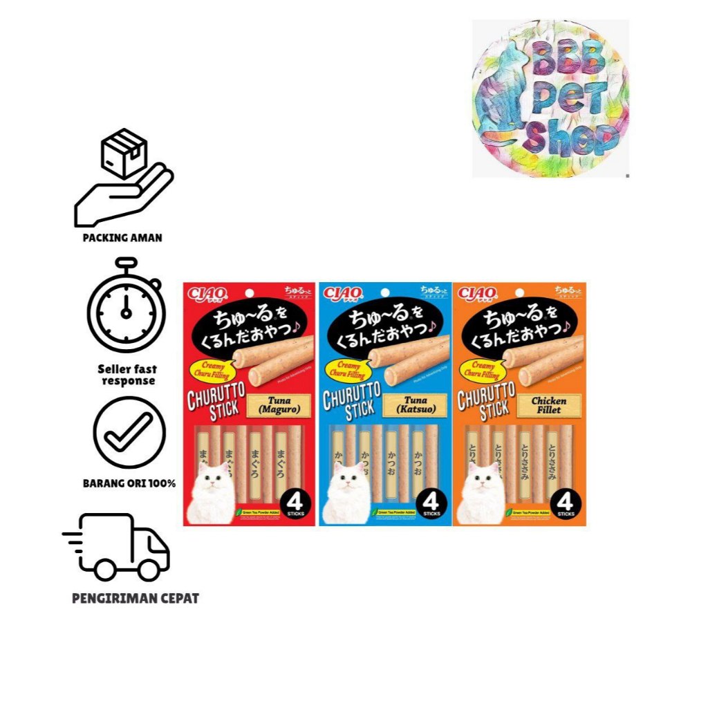 CIAO CHURUTTO / SNACK KUCING / SNACK KUCING CIAO