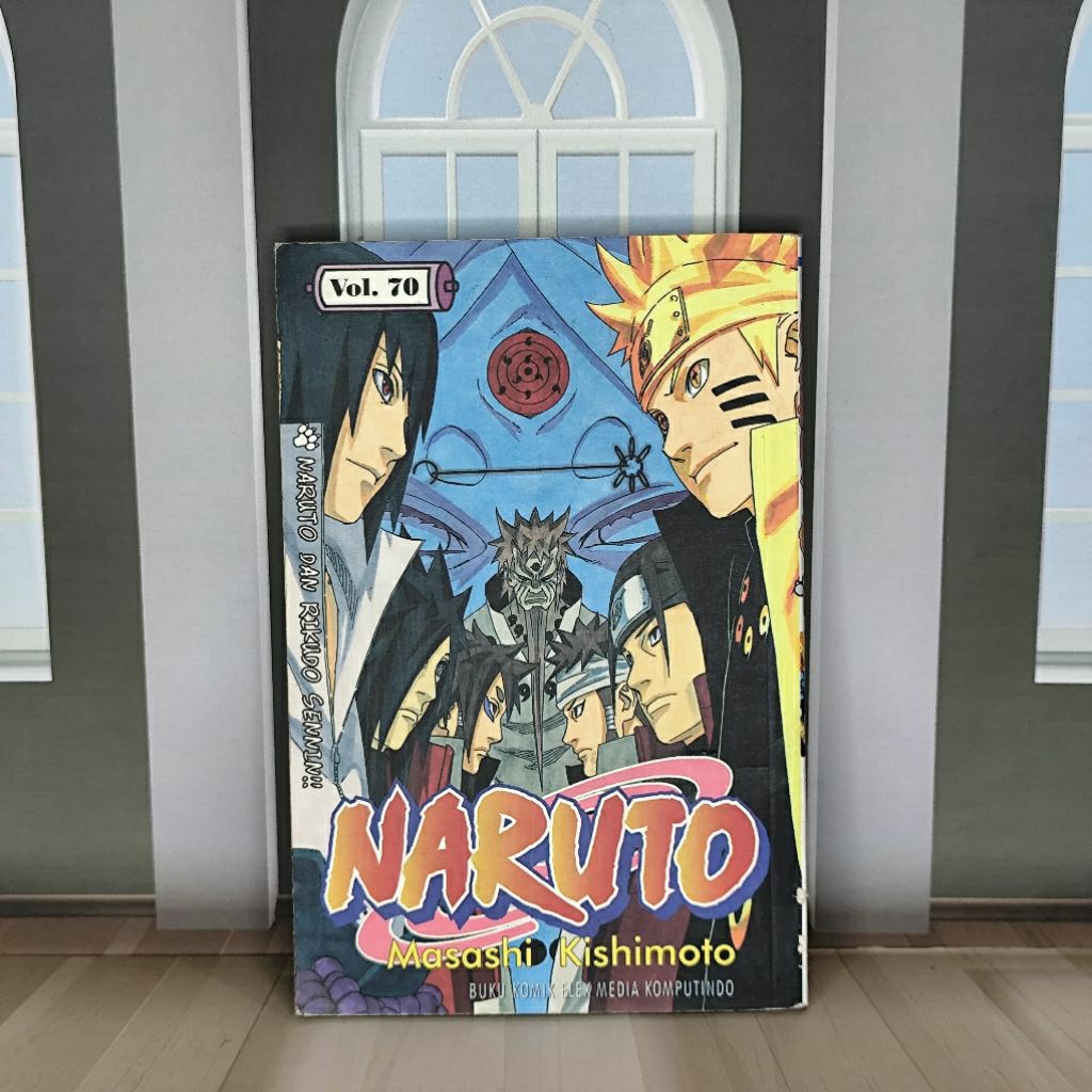 Komik Naruto vol 70 Preloved original Elexmedia