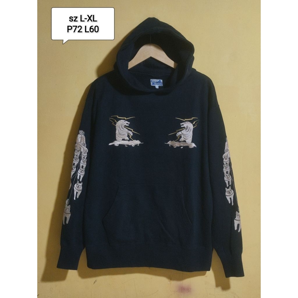 Hoodie rare tailor toyo x BEAMS sukajan full bordir like new