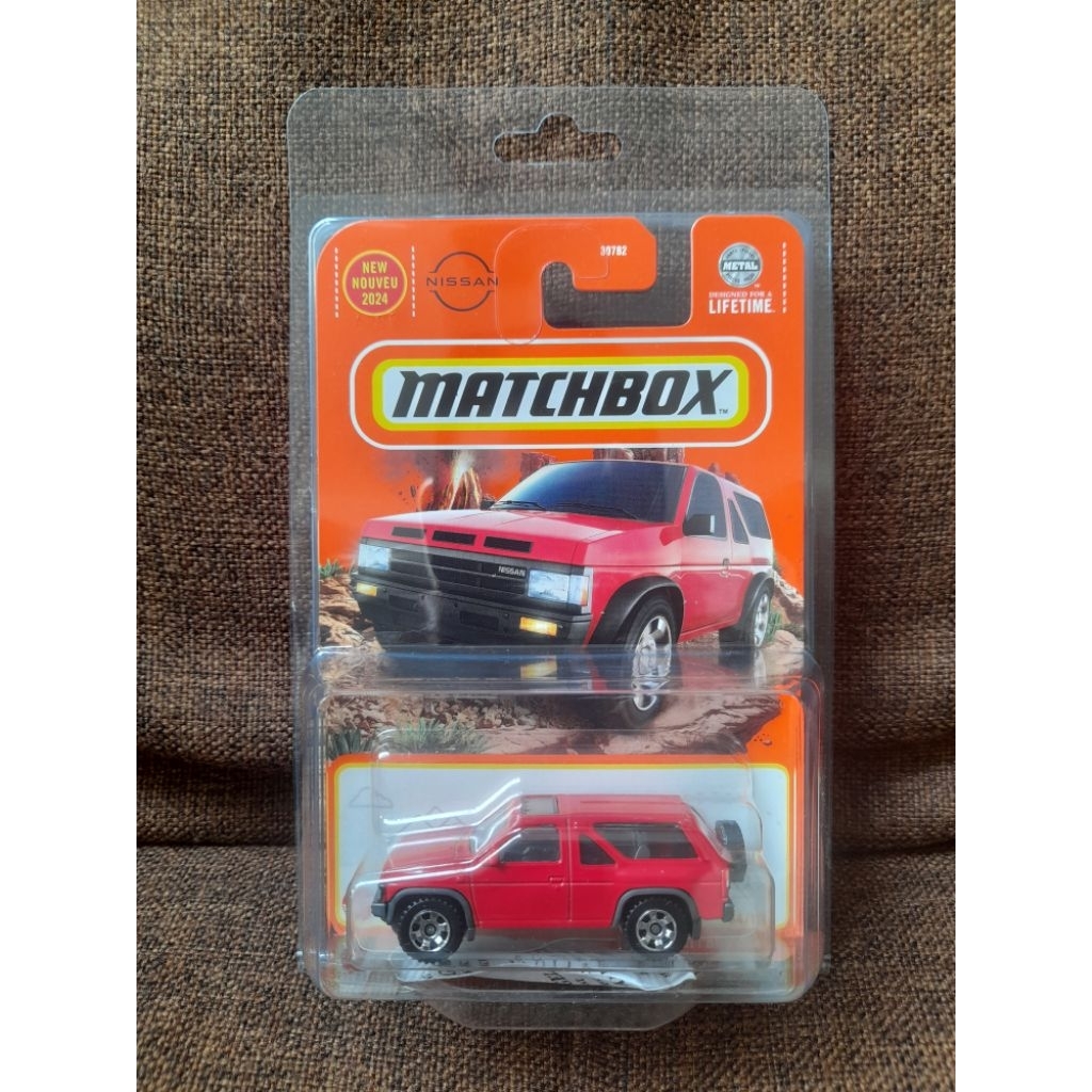 Matchbox 1985 Nissan Pathfinder Red (merah)