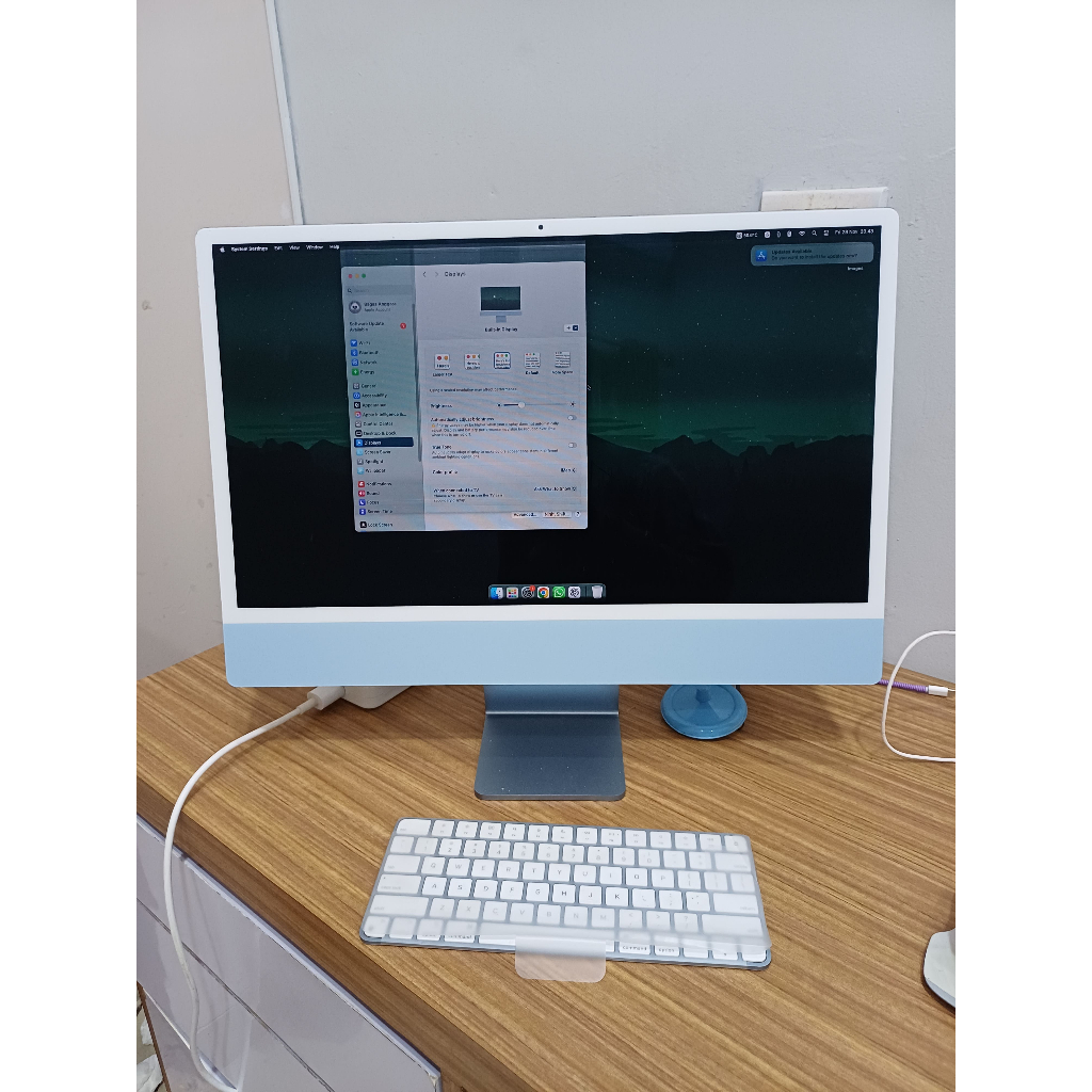 iMac M1 24" (M1 2021) 8 GB 256GB LCD FLICKER (LENGKAP)