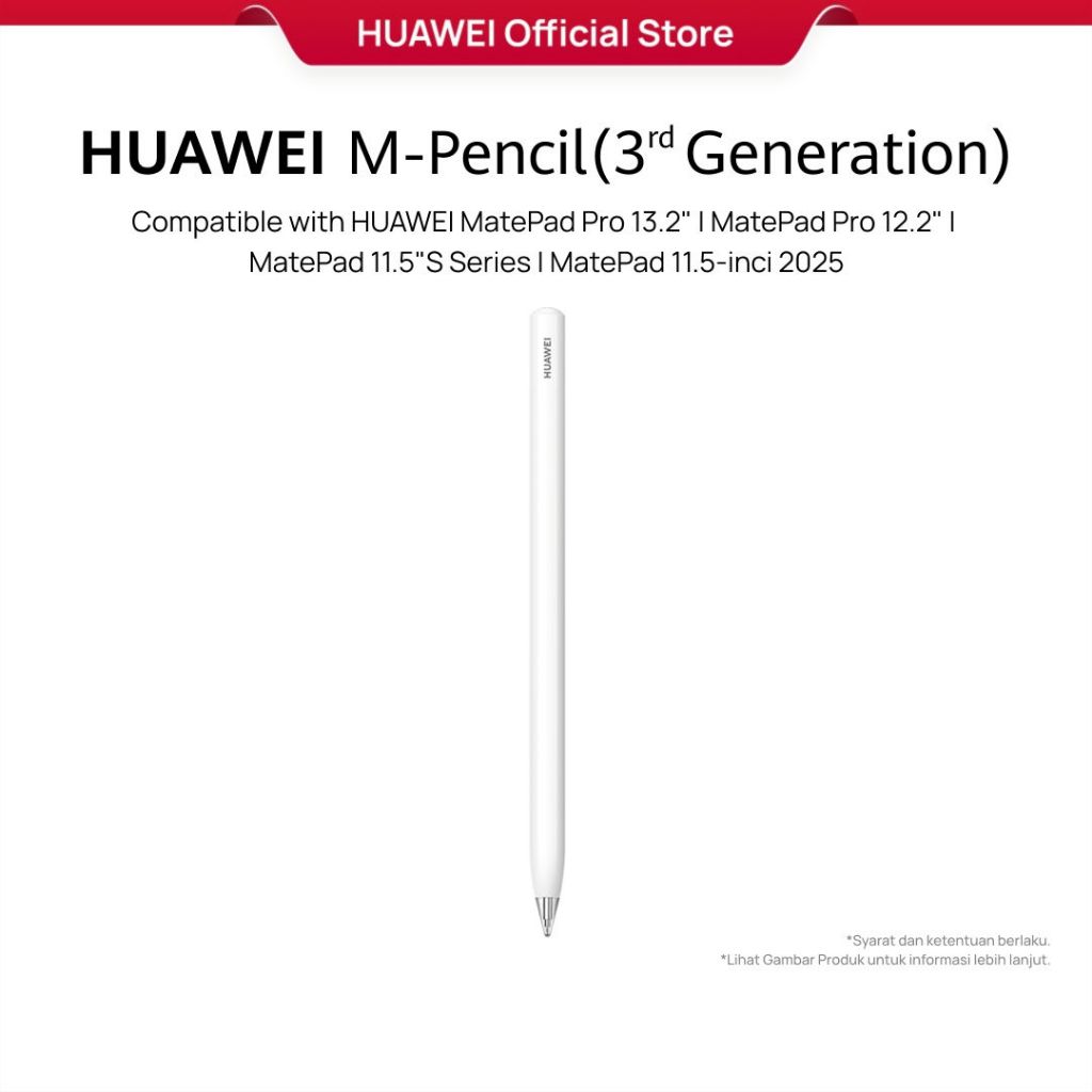 [PayDay Voucher s/d 15%] HUAWEI M-Pencil 3rd Generation
