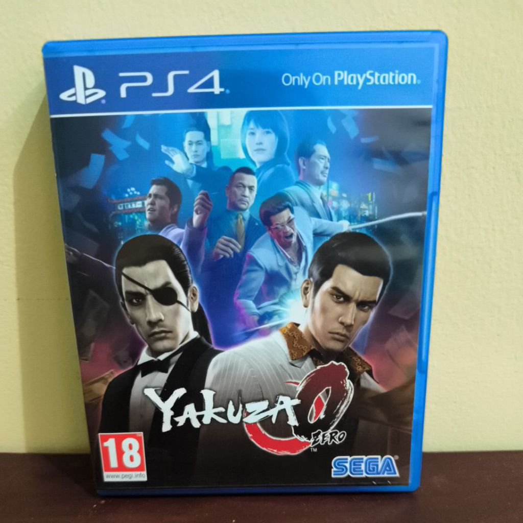 Yakuza 0 zero BD PS 4