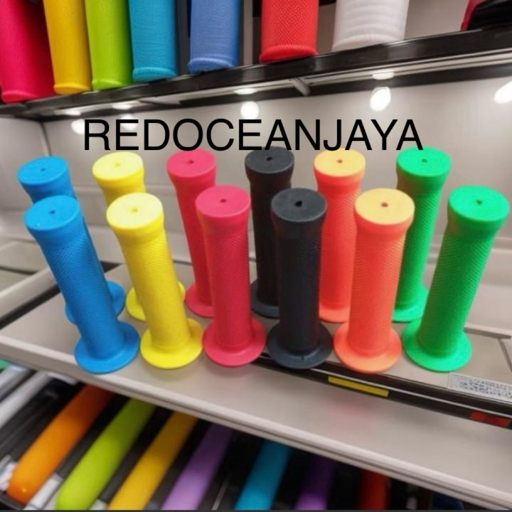 OXO Handle grip BMX 20 Merk OXO Panjang 130mm Material karet Warna hijau kuning Oren