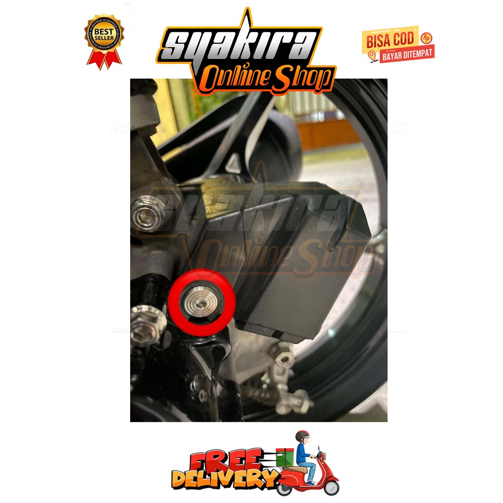 BAUT SENSOR SPIDOMETER BELAKANG ( 1 BAUT ) MODEL 2 KUNCI BIG HEAD BEAT ESP NEW SCOOPY ESP NEW STREET