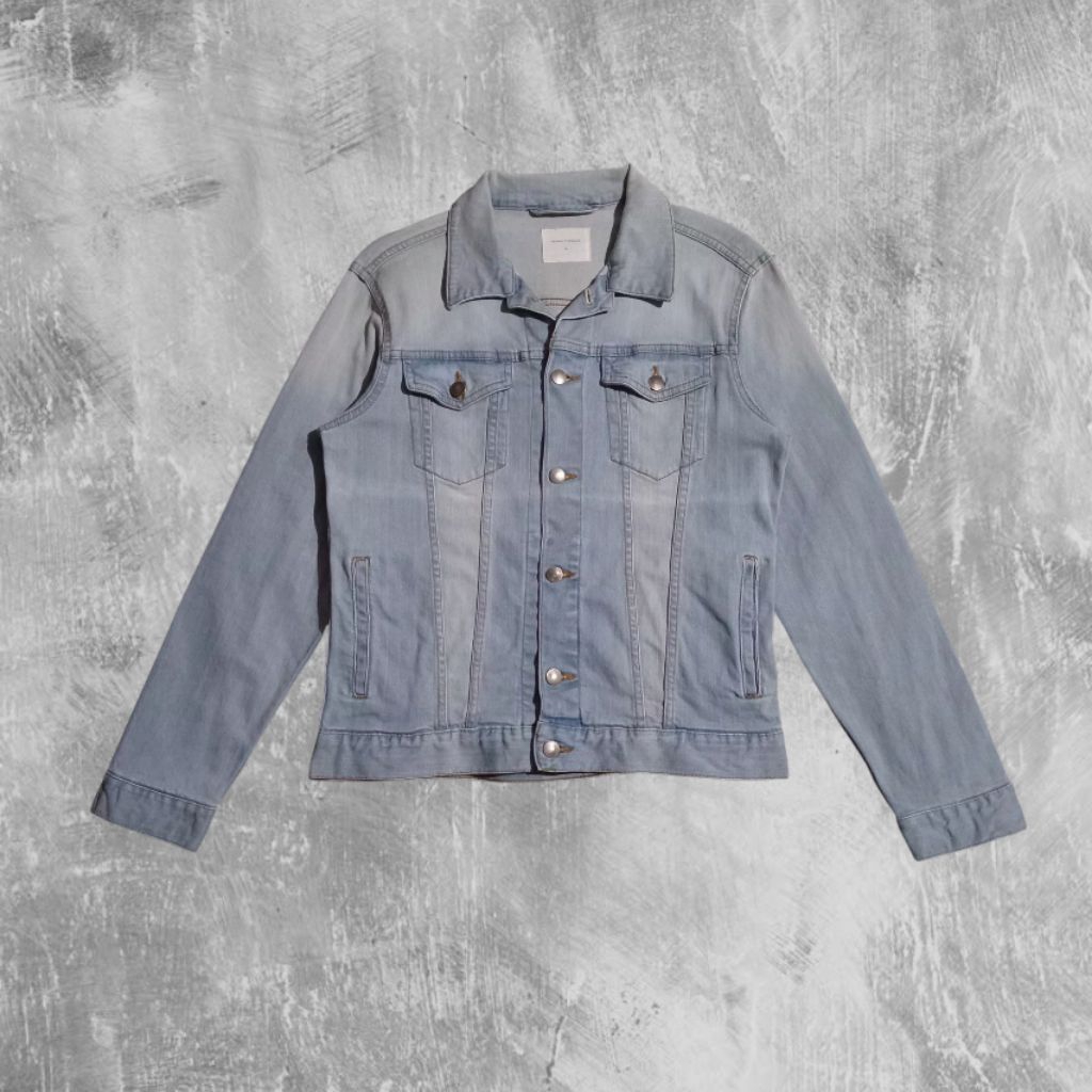 jaket denim browny standard blue jeans