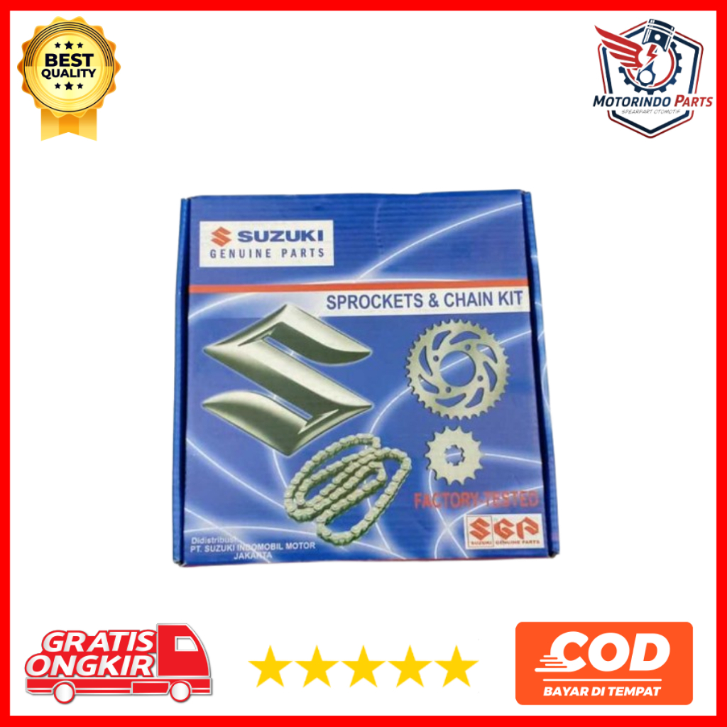 GEAR  set suzuki satria fu - gear satria fu old - satria fu injeksi new