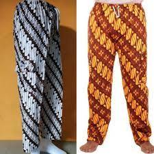 CELANA BATIK  + CELANA BATIK PANJANG + CELANA BATIK KUNING CELANA BATIK PUTIH + SIZE DEWASA ANAK ANA