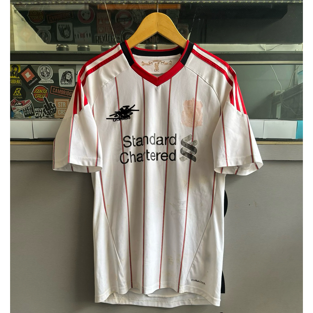 Jersey Bola Original Liverpool 2010 Away