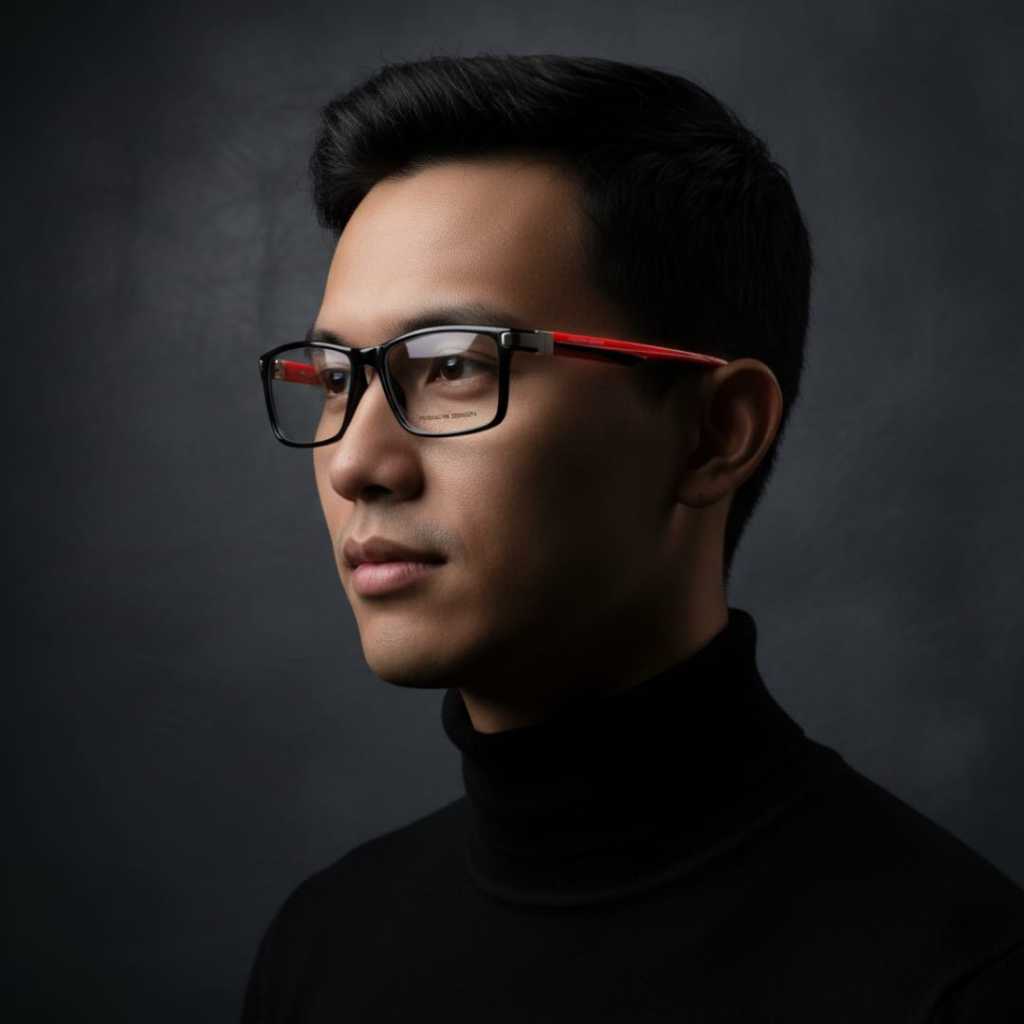 Kacamata Baca Anti Radiasi Photochromic Pria Sporty Kotak Kaca Mata Plus Rabun Dekat +100+125+150