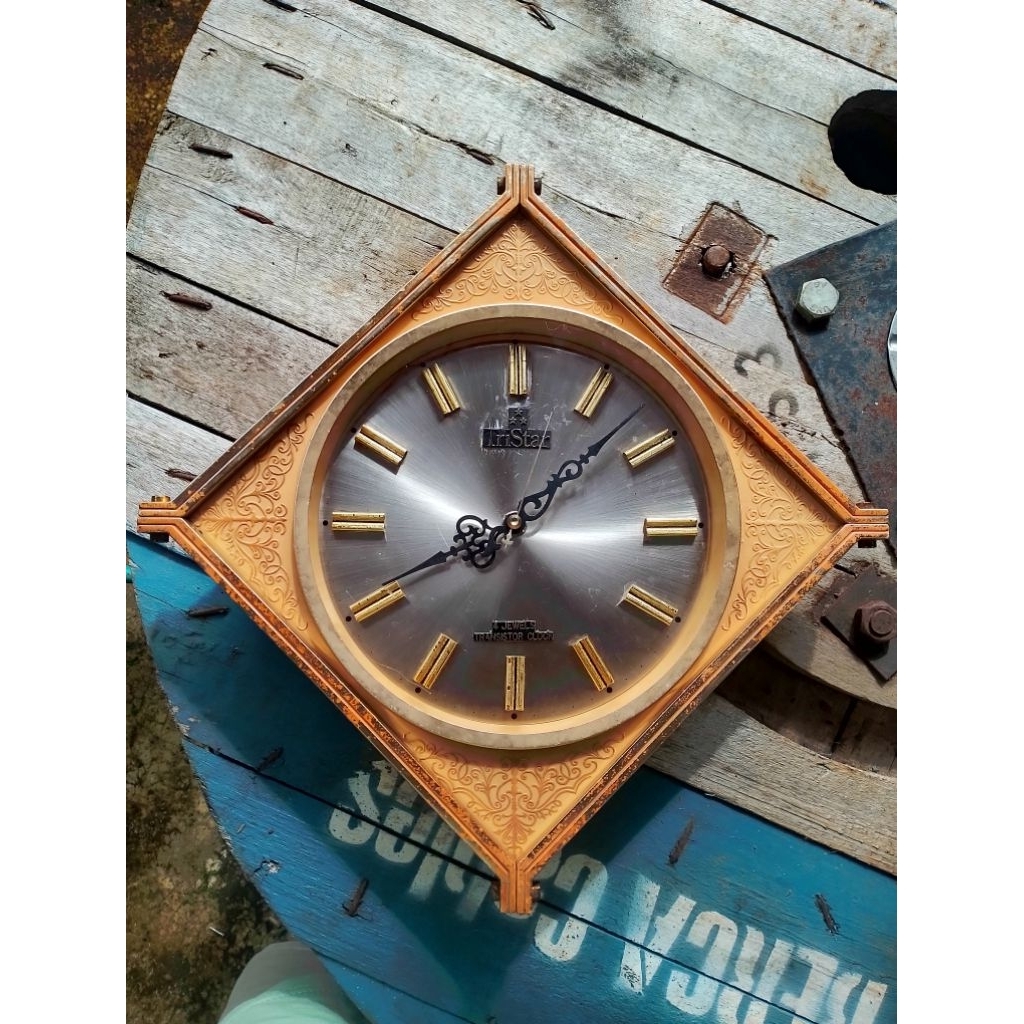 jam dinding transistor original jadul vintage normal