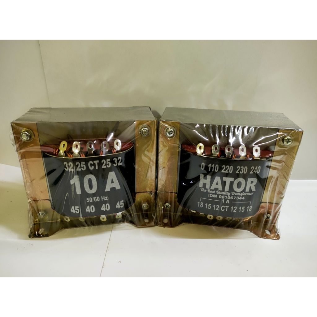 Trafo 10A ct45 HATOR 10Amurni high quality trafo murni kualitas bagus bukan trafo belt BELT